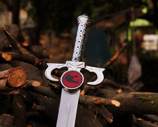 ThunderCat Lionio Sword of Omens Fully Handmade Replica Sword with Leather Cover picture