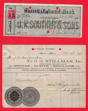 UNIQUE 1899 BOSTON BREWERIANA AND INDUSTRIAL STEAM HISTORY PACKET picture