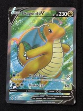 Pokémon TCG Dragonite v Full Art Card Pokemon Go 076/078 picture