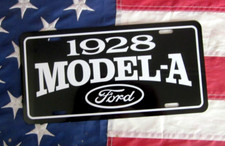 1928 Ford MODEL A License plate car tag Hot Rod Roadster 28 Coupe Pickup Truck picture