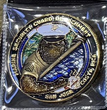 Marine Security Guard Detachment MSG Challenge Coin San Jose Costa Rica picture