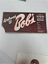 Bob’s Big Boy Vintage 1950s Drive-In Menu Los Angeles Area Glendale Burbank + picture