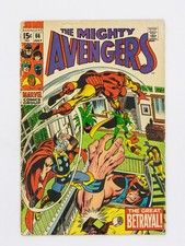 The Avengers #66 Marvel Comics Good+ Condition September 1968 picture