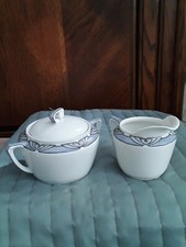 J & C ISOLDE ART NOUVEAU SUGAR AND CREAMER picture