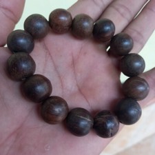 12mm Super Agarwood Bracelet, Fragrant Agarwood Bracelet, Genuine Gela Aloes Bra picture