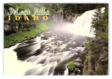 Mesa Falls Idaho Postcard Continental View Card picture