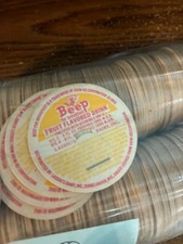 250 Milk Bottle Caps -Beep Fruit Flavor  Lassig's Dairy Rhinelander Wi Oneida Co picture