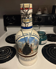 Decorative Der Krug der Bayern German Stoneware Beer Stein Swing-Top Metal Clasp picture