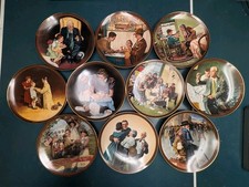 Knowles Norman Rockwell Collector Plates The Ones We Love - 10 picture