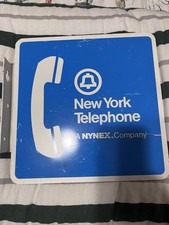 Vintage NYNEX New York Telephone Sign picture