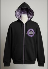 Disney Parks The Haunted Mansion Zip Hoodie Size 2X Black  #Halloween #Disney picture