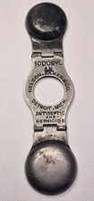 Antique Nelson Baker & Co Folding Medicine Spoon Iodosyl Germicide Detroit MI picture