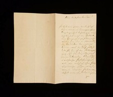 Prussia Major General Protzen von Schramm Signed Autographed Letter Prussian War picture