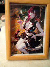 goddess story peach 2 framed photo picture