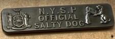 New York State Police Unofficial Official Salty Dog Career Progression Pin picture