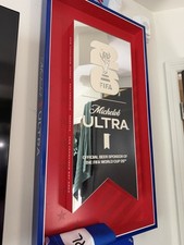 Michelob Ultra 2026 World Cup Promo Sign/Wall Decor 36x19 picture