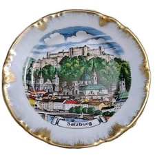 vintage souvenir plate from Salzburg, produced by Schlogl-ViennaAustria  picture