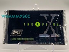 THE X-FILES SERIES ONE TRADING CARDS PACK 1995 TOPPS SEALED NEW (1) x files picture