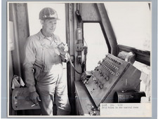 1972 Peabody Coal Company Lynnville IN  Mine 8x10 Photo Control Room  7523 picture