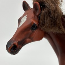 Vintage 1999 Kid Kore Horse Figure Brown with Brown Mane and Tail picture