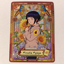Naruto Hinata Hyuga Hologram Trading Card KAYOU NRSA02-SP-001L5 picture