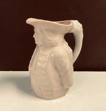 Lenox ~ William Penn, Pink & Cream ~ Toby Jug / Pitcher older Green Mark picture