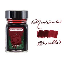 Monteverde 30 ml Bottle Fountain Pen Ink, Gorilla Red picture