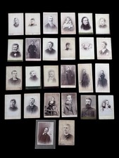 Cabinet Card Lot Same Album St. Louis Area Family ID'd Men Woman Children Photos picture