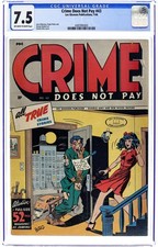 Crime Does Not Pay #43 CGC 7.5 1946 4387095003 picture