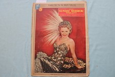 1942 NOV 15 SUNDAY MIRROR NEWSPAPER MAGAZINE SECTION - PRISCILLA LANE - NP 9101 picture