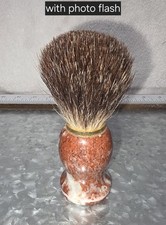 J.H.L. (James H. Lauder) Red Marble Shaving Brush picture