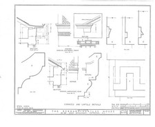 Paterson New Jersey Bernard Hartley House 1900s HABS architectural details picture