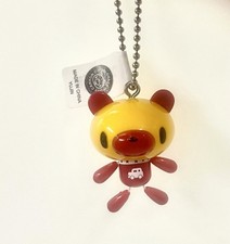 Mori Chack Tsurushiguma Bear Charm Pony Canyon YUJIN 2000s Japan w/ Tag picture
