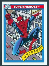 1990 Impel Marvel Universe Rare Spider-Man #29 picture