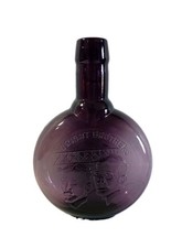 Clevenger Brothers Museum Editions Wright Brothers Amethyst Bottle Vintage Glass picture