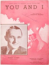 1941 Maxwell House Coffee Time You & I Meredith Willson Tommy Dorsey Sheet Music picture