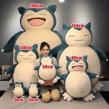 Pokemon Snorlax Plush Toy Giant Soft Stuffed Animal Pillow Kawaii Gift 30-200cm picture