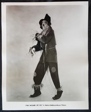 1939 Ray Bolger Wizard of Oz Scarecrow MGM Hollywood Press 8x10 Photograph picture