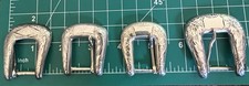 Vintage Ranger Sterling Silver Belt Buckles picture
