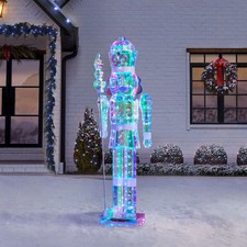 Member's Mark 6' Pre-Lit Prismatic Nutcracker picture