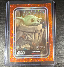 Topps 2021 Star Wars Mandalorian Grogu #88 Orange Parallel 179/299 picture