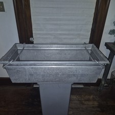 Vintage Heavy-Duty Aluminum Food Lug / Tote Bin by J.M. Gordon Co picture