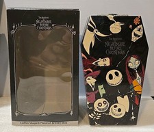 Vintage The Nightmare Before Christmas Coffin Musical Jewelry Box 1993 picture