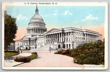 Washington DC WB Postcard US Capitol picture