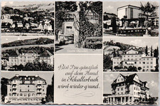 Austria Bad Schallerbach 1960s Kurhaus Hotels Springs Real Photo RPPC Postcard picture