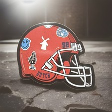 DUTCH BROS SEPTEMBER 8th 2026 Red Helmet Second Chance Sticker picture