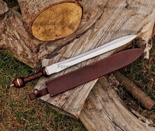 Legion Gladiator Roman Gladius Sword Handmade 1095 High Carbon Steel Blade picture