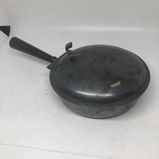 Silverplate Silent Butler Crumb Catcher w/ Etched STALLION HORSE Vintage EPC 300 picture