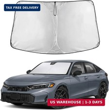 Autovir Windshield Sun Shade Fit for 2022-2024 2025 2026 Honda Civic Sunshade, F picture