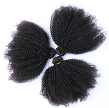 Afro Kinky Curly Brazilian Human Hair Bundles picture